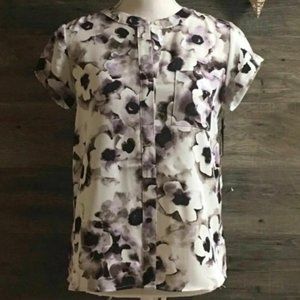Simply Vera Vera Wang Floral Blouse